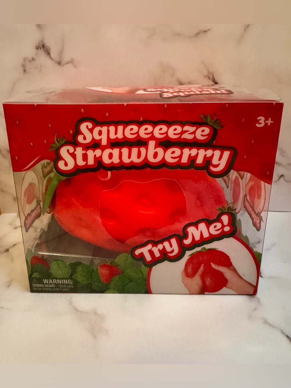 🍓Jumbo Squeeezy Squishy Strawberry🍓